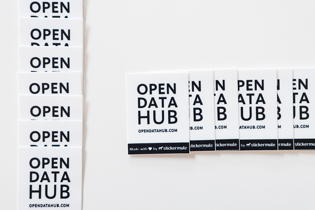 Open Data Hub branding representing reliable data infrastructure for developing AI-powered and data-driven digital solutions.